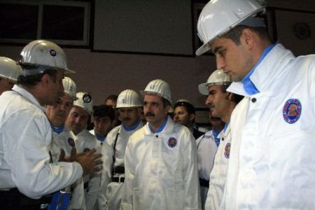 Çalışma Bakanı Dinçer, Maden Ocağına İndi