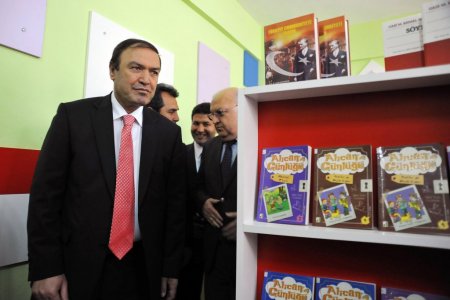 Çalkaya Hacıaliler İlkokul ve Ortaokul Kütüphanesi açıldı