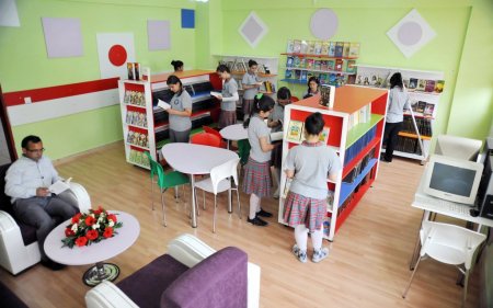 Çalkaya Hacıaliler İlkokul ve Ortaokul Kütüphanesi açıldı