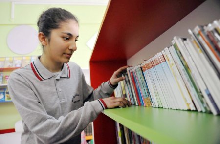 Çalkaya Hacıaliler İlkokul ve Ortaokul Kütüphanesi açıldı