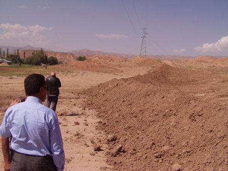 Çallı köyünde sel tedbiri