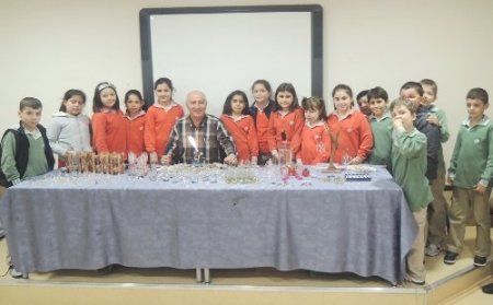 Cam üfleme sanatı Bademli’ye nefes verdi