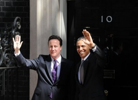 Cameron Ve Obama Bir Araya Geldi