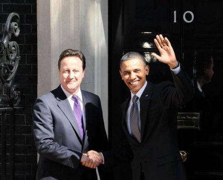 Cameron Ve Obama Bir Araya Geldi