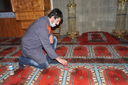 Cami Ve Mescitler Gribal Enfeksiyonlara Karşı İlaçlandı