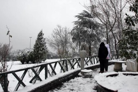 Çamlıca Tepesi'nde Kartpostallık Manzaralar