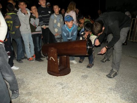 Çamlıyaylalılar, teleskopla Ay ve Jüpiter'i izledi