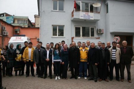 Çamyar’dan, 112 Acil Sağlık Hizmetleri İstasyonu’na ziyaret