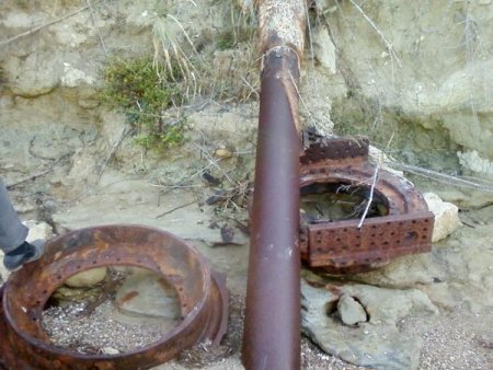 Çanakkale sahilinde iki tarihî top bulundu