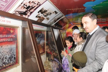 Çanakkale Savaşı Gezici Müze Otobüsü, Mustafakemalpaşa'da