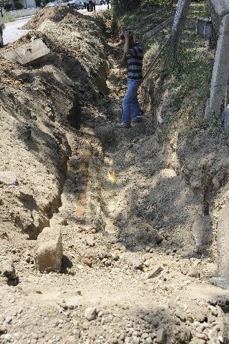 Çanakkale'de patlatılan doğalgaz boru hattı paniğe neden oldu