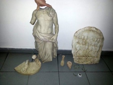 Çanakkale'de tarihi eser operasyonu