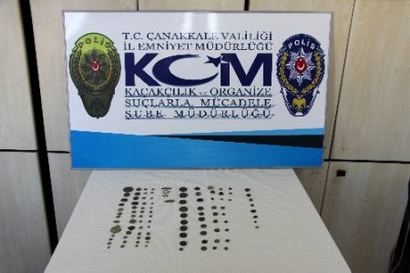 Çanakkale'de tarihi eser operasyonu