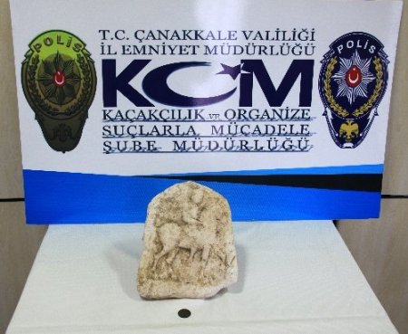 Çanakkale'de tarihi eser operasyonu