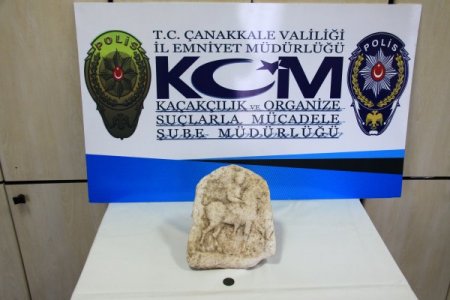 Çanakkale'de tarihi eserler ele geçirildi