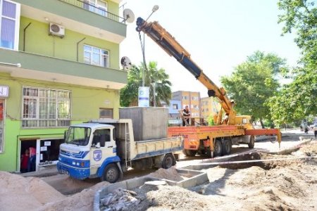 Çanakkale'de yer altı çöp konteyner sistemi kuruluyor