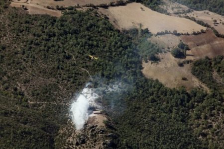 Çanakkale’deki orman yangını kontrol altına alındı