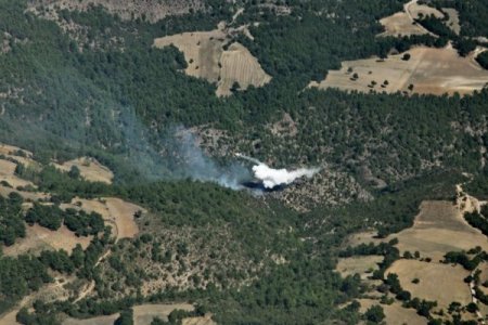 Çanakkale’deki orman yangını kontrol altına alındı