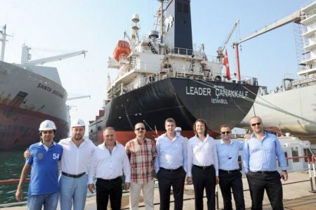 Çanakkaleli İşadamlarının Ortak Aldığı Yük Gemisi Denize Açıldı