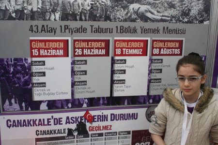 Çanakkale’yi anlatmak için yağlı buğday çorbası ikram ettiler