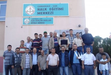 Çan'da 38 kişi kurban kesim kursunu bitirdi