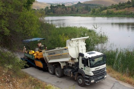 Çankaya Belediyesi'nden Eymir Gölü Çevresine Asfalt