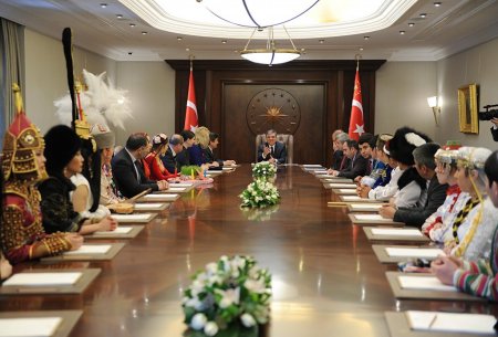 Çankaya Köşkü’nde renkli Nevruz kutlaması