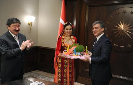 Çankaya Köşkü’nde renkli Nevruz kutlaması