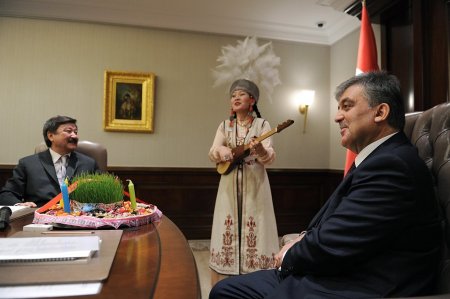 Çankaya Köşkü’nde renkli Nevruz kutlaması