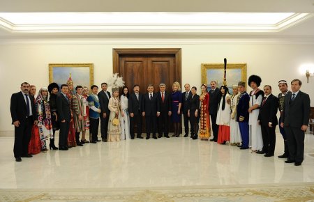 Çankaya Köşkü’nde renkli Nevruz kutlaması