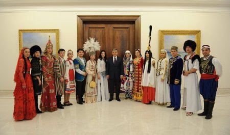 Çankaya Köşkü’nde renkli Nevruz kutlaması