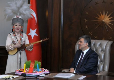 Çankaya Köşkü’nde renkli Nevruz kutlaması