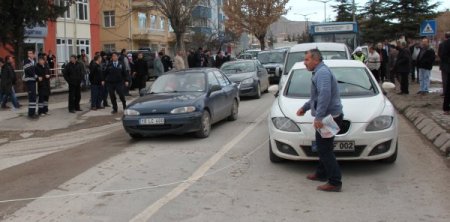 Çankırı'da zincirleme trafik kazası: 1 yaralı