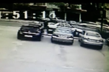 Çarşaflı banka soyguncuları kamerada (Özel)