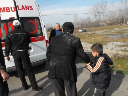 Çarşamba'da iki otomobil çarpıştı: 8 yaralı