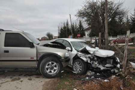 Çaydeğirmeni Belediye Başkanı Gebeş, trafik kazası geçirdi