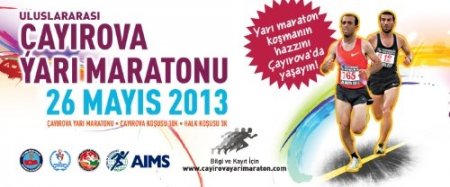 Çayırova Yarı Maratonu'na 7 bin başvuru