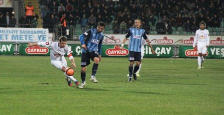 Çaykur Rizespor: 1 - Adana Demirspor: 2