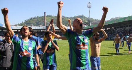 Çaykur Rizespor Süper Lig'de
