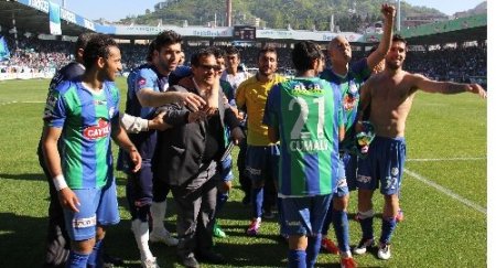 Çaykur Rizespor Süper Lig'de