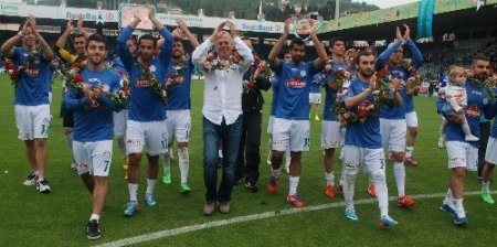 Çaykur Rizespor’da Süper Lig sevinci yaşanıyor