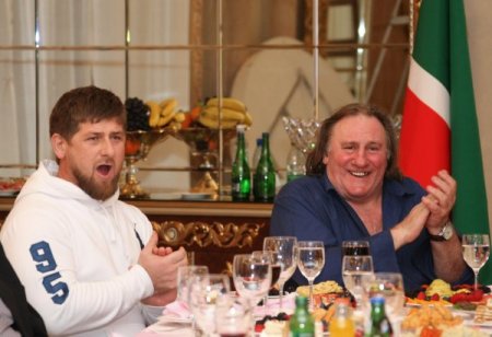 Çeçen lider Kadirov, Fransız aktör Depardieu’yu ağırladı