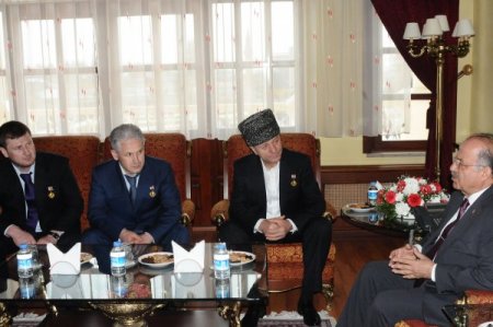 Çeçenistan Cumhurbaşkanı Yardımcısı Edelgriyev Sivas’ta
