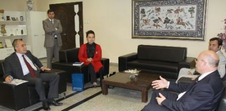 Çek Cumhuriyeti Büyükelçisi, Vali Okutan'ı Ve Başkan Fakkıbaba'yı Ziyaret Etti