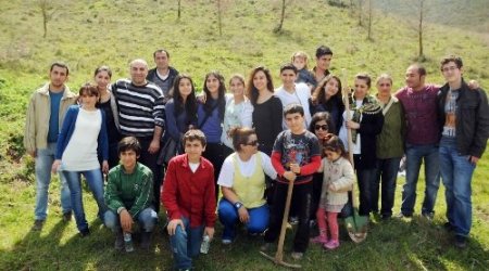 Cem Vakfı fidan dikti