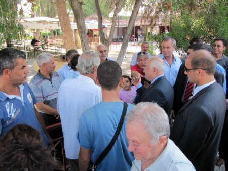 Cemil Çiçek'e Kıbrıs Türklerinden Destek