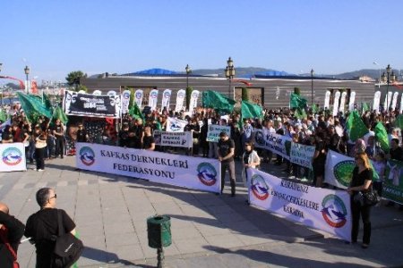 Çerkesler, Samsun’dan Dünya’ya seslendi: Soçi’de kimliğimiz yok sayılmaz