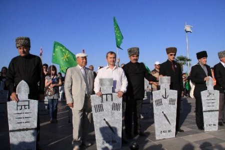 Çerkesler, Samsun’dan Dünya’ya seslendi: Soçi’de kimliğimiz yok sayılmaz