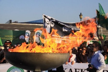 Çerkesler, Samsun’dan Dünya’ya seslendi: Soçi’de kimliğimiz yok sayılmaz