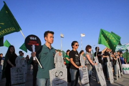 Çerkesler, Samsun’dan Dünya’ya seslendi: Soçi’de kimliğimiz yok sayılmaz